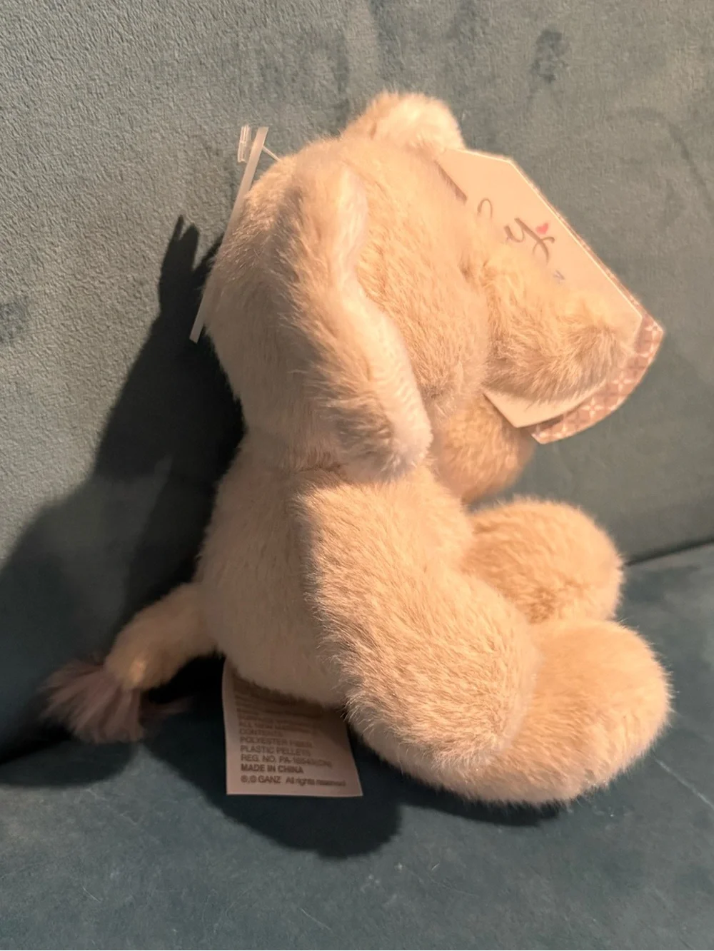 ~NWT~GANZ Baby Collection Elephant Plush Lovey Replacement